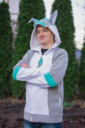 Fursona męska z listkiem_2